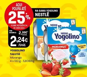 Oferta de Nestlé - Nestle - Yogolino por 2,24€ em Intermarché