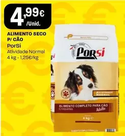 Oferta de Porsi - Alimento Seco P/Cao por 4,99€ em Intermarché