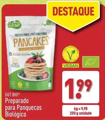 Oferta de Gut Bio - Preparado Para Panquecas Biologico por 1,99€ em Aldi