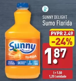 Oferta de Sunny Delight - Sumo Florida por 1,87€ em Aldi