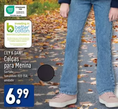 Oferta de Lily & Dan - Calcas Para Menina por 6,99€ em Aldi