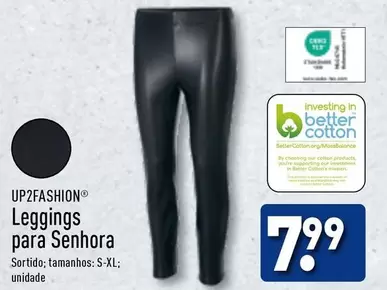 Oferta de Up2fashion - Leggings Para Senhora por 7,99€ em Aldi