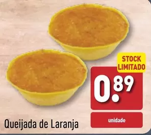 Oferta de Queijada De Laranja por 0,89€ em Aldi