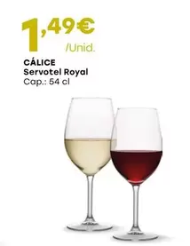 Oferta de Servotel Royal - Cálice  por 1,49€ em Intermarché