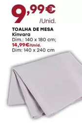 Oferta de Kinvara - Toalha De Mesa por 9,99€ em Intermarché