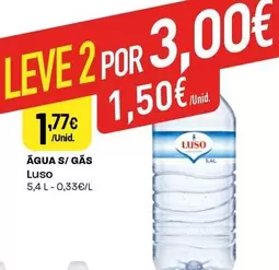 Oferta de Luso - Água S/Gas por 1,77€ em Intermarché