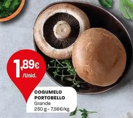 Oferta de Cogumelo Portobello por 1,89€ em Intermarché