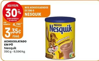 Oferta de Nesquik - Achocolatado Em Po  por 3,35€ em Intermarché