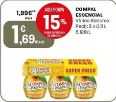 Oferta de Compal Essencial por 1,69€ em Intermarché