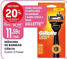 Oferta de Gillette - Máquina De Barbear por 11,59€ em Intermarché