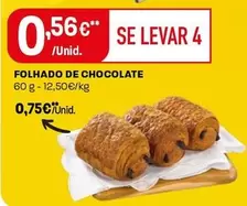 Oferta de Folhado De Chocolate por 0,75€ em Intermarché