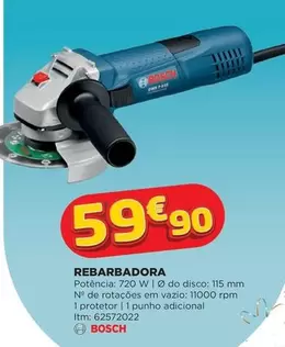 Oferta de Bosch - Rebarbadora por 59,9€ em Bricomarché