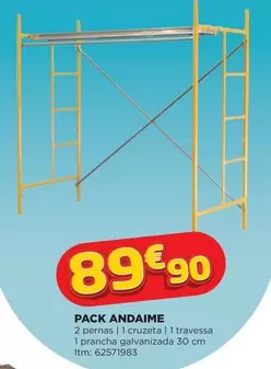 Oferta de Pack Andaime por 89,9€ em Bricomarché