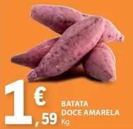 Oferta de Batata Doce Amarela por 1,59€ em E.Leclerc