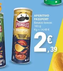 Oferta de Pringles - Passport - Aperitivo por 2,39€ em E.Leclerc