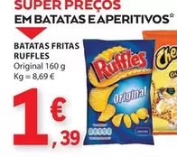 Oferta de Ruffles - Batatas Fritas por 1,39€ em E.Leclerc