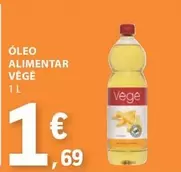 Oferta de Vegê - Óleo Alimentar Végé por 1,69€ em E.Leclerc