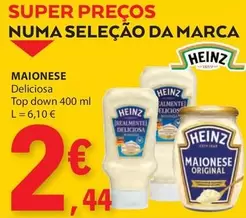 Oferta de Heinz - Maionese por 2,44€ em E.Leclerc