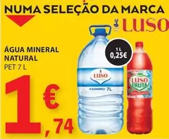 Oferta de Luso - Liso - Agua Mineral por 1,74€ em E.Leclerc