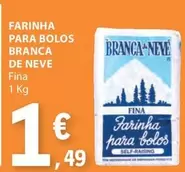 Oferta de Branca De Neve - Farinha Para Bolos por 1,49€ em E.Leclerc