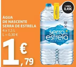 Oferta de Serra da Estrela - Água De Nascente por 1,79€ em E.Leclerc