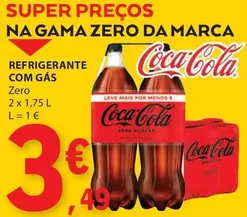 Oferta de Coca cola - Refrigerante por 3,49€ em E.Leclerc