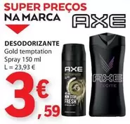 Oferta de Axe - Desodorizante por 3,59€ em E.Leclerc