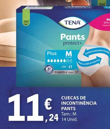 Oferta de Tena - Cuecas De Incontinencia Pants por 11,24€ em E.Leclerc