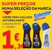 Oferta de Creme Para Calcado Autobrilhante por 1,34€ em E.Leclerc