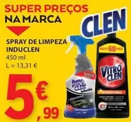 Oferta de Clen - Spray De Limpeza Induclen por 5,99€ em E.Leclerc