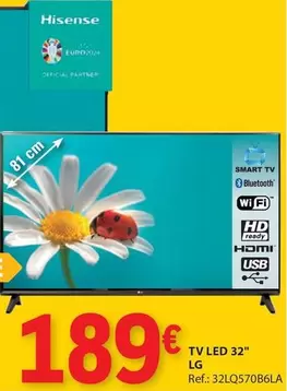 Oferta de LG - Tv Led 32" por 189€ em E.Leclerc