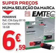 Oferta de Emtec - Pendrive por 6,59€ em E.Leclerc