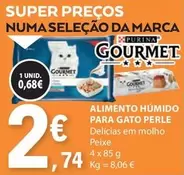 Oferta de Purina - Alimento Humido Para Gato Perle por 2,74€ em E.Leclerc