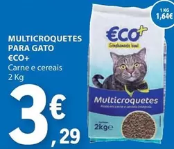 Oferta de Eco+ - Multicroquetes Para Gato por 3,29€ em E.Leclerc