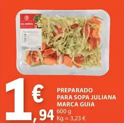 Oferta de Marca Guia - Preparado Para Sopa Juliana Marca por 1,94€ em E.Leclerc