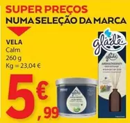 Oferta de Glade - Vela por 5,99€ em E.Leclerc