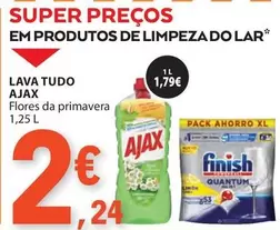 Oferta de Finish - Ajax - Lava Tudo por 2,24€ em E.Leclerc