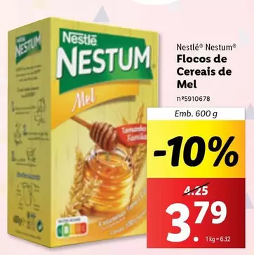 Oferta de Nestle - Nestum - Flocos De Cereais De Mel por 3,79€ em Lidl