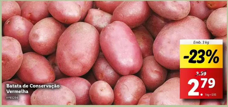 Oferta de Batata De Conservação por 2,79€ em Lidl