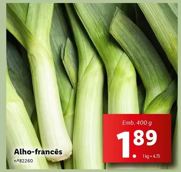 Oferta de Alho-frances por 1,89€ em Lidl