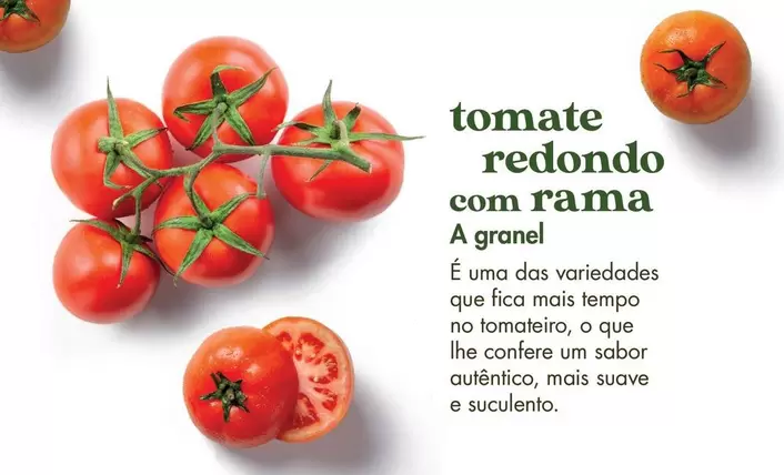 Oferta de Tomate Redondo Com Rama A Granelem Pingo Doce