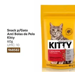 Oferta de .Com - Kitty - Snack P/Gato Anti Bolas De Peloem Recheio