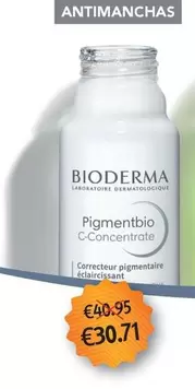 Oferta de Bioderma - Pigmentbio C-concentrate por 30,71€ em Auchan