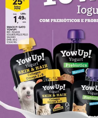 Oferta de Up - Yogurt - Snack Gato por 1,49€ em Continente