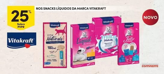 Oferta de Vitakraft - Nos Snacks Liquidos Da Marcaem Continente