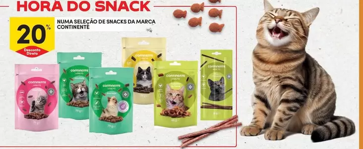 Oferta de Continente - Hora Do Snack - Numa Selecao De Muscaem Continente