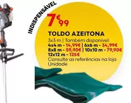 Oferta de As - Toldo Azeitona por 7,99€ em Bricomarché