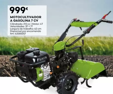 Oferta de A+ - Motocultivador A Gasolina 7 Cv por 999€ em Bricomarché