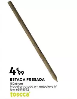 Oferta de Madeira - Estaca Fresada por 4,99€ em Bricomarché