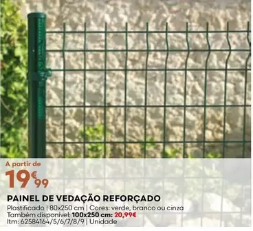 Oferta de A+ - Painel De Vedacao Reforçado por 19,99€ em Bricomarché